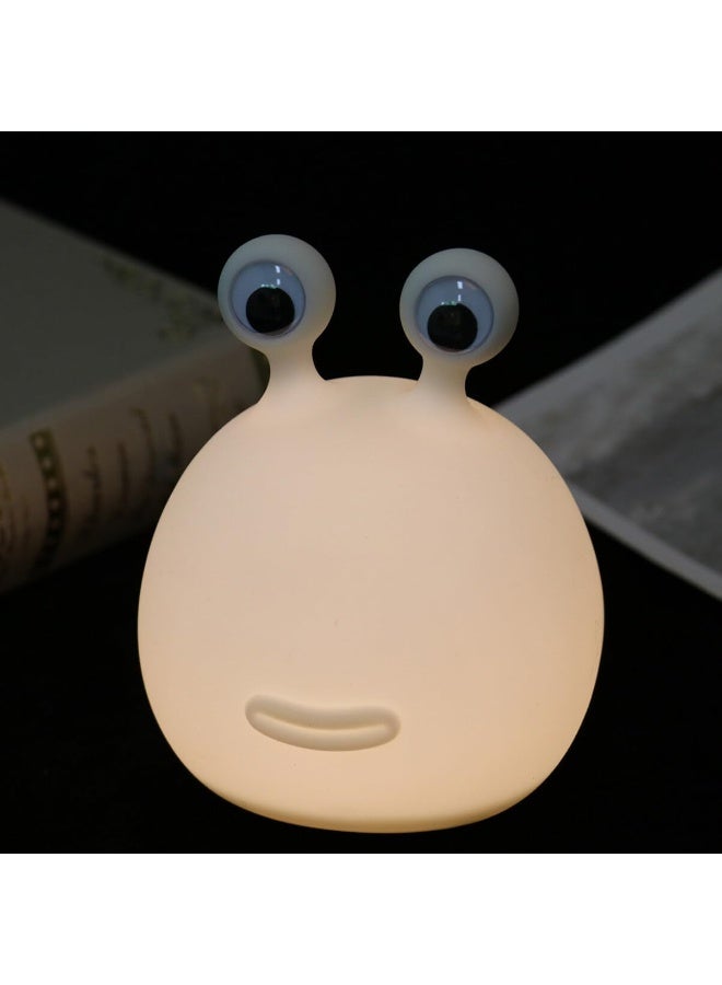 Uonlytech Cartoon Night Light Slug Silicone Bedside Sleeping Decorative Desktop Light Table Lamp for Kids Home Bedroom - Image 3