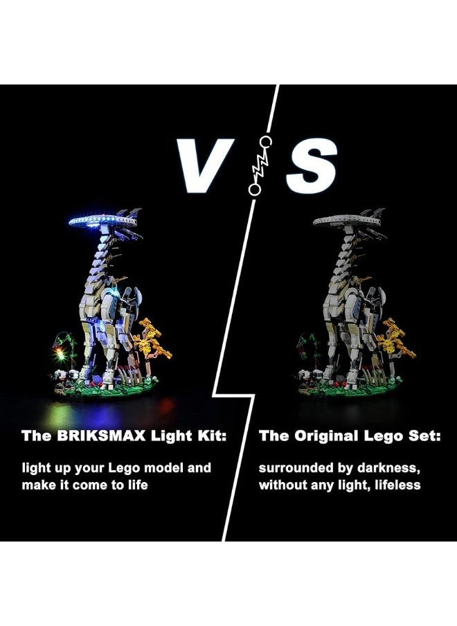 BRIKSMAX - BRIKSMAX Led Lighting Kit Compatible with LEGO-76989 Horizon Forbidden West:Tallneck - Building Blocks Model- Not Include The Lego Set - Image 1