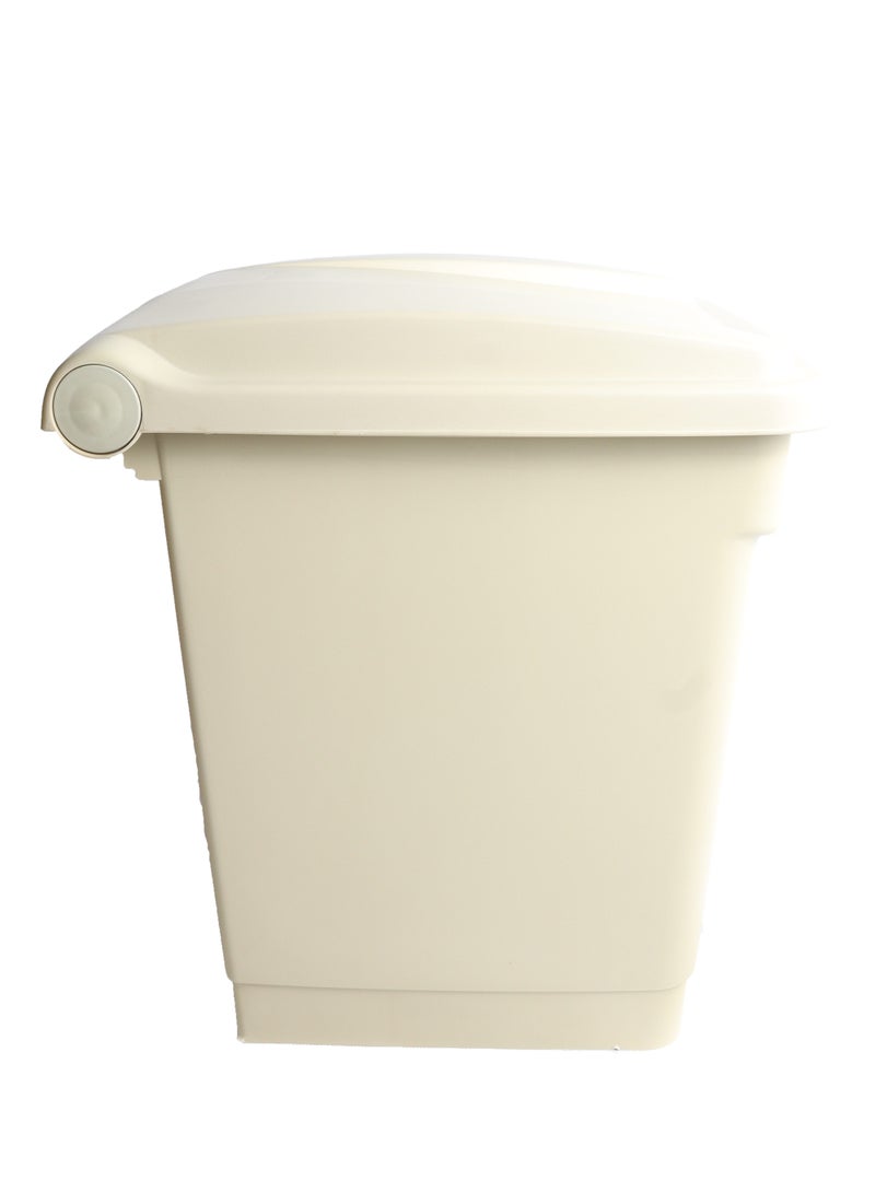 Step Trash Bin | Plastic Matte Finish | Suitable For Bathrooms, Kitchens & Communal Spaces | Black | 45 Liters - Image 4
