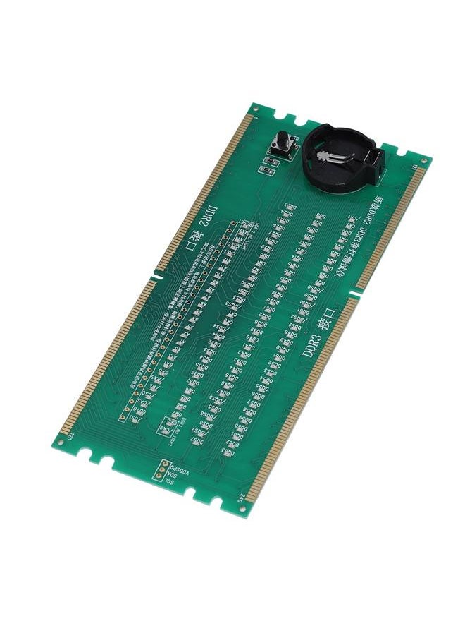 Thoraya Two in One Desktop Motherboard Test Card DDR2 / DDR3 With Light Tester  - Image 2
