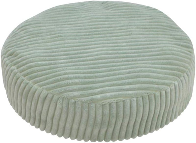 كلاراكو غطاء مقعد كرسي بار دائري مضاد للانزلاق وجيد التهوية، مناسب لمقاعد 3040 سم، 03 35 سم، أخضر فاتح - Image 1