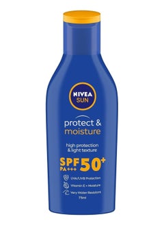 Nivea NIVEA Sun Lotion, Spf 50, With Uva & Uvb Protection, Water Resistant Sunscreen For Men & Women, 75 Ml  - Image 1