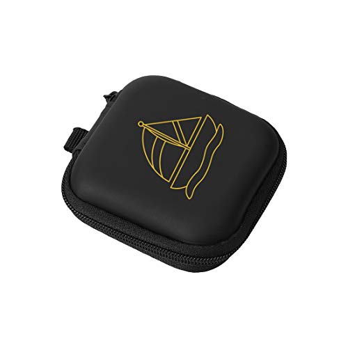 Stealodeal Leather Zipper Headphone Case - Image 1