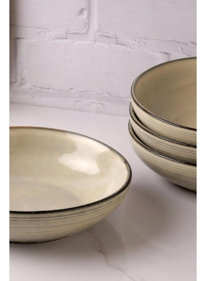 Famiware Tempus Series 4 Pieces Pasta Bowls Set, Castle Wall - Image 2