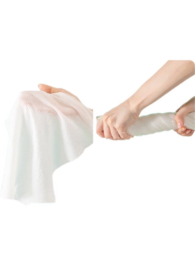 Sometimes Light Disposable Towels, Extra Large And Thick, Non-Compressed Face Towels, Travel-Friendly, Pack Of 10 - Image 1