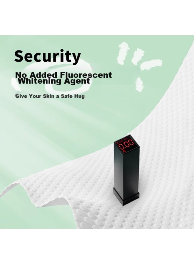 Sometimes Light Disposable Towels, Extra Large And Thick, Non-compressed Face Towels, Travel-friendly, Pack Of 10 - Image 5