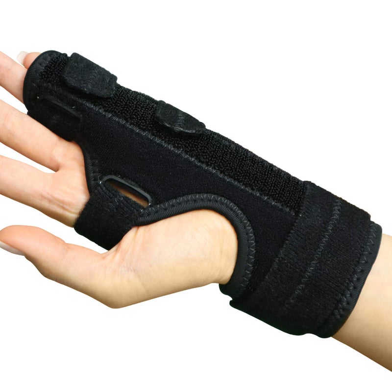 MARS WELLNESS Boxer Fracture Splint 4th or 5th Metacarpal Splint Hand and Finger Brace Broken Fingers Wrist Pinky and Hand Immobilizer SmallMedium