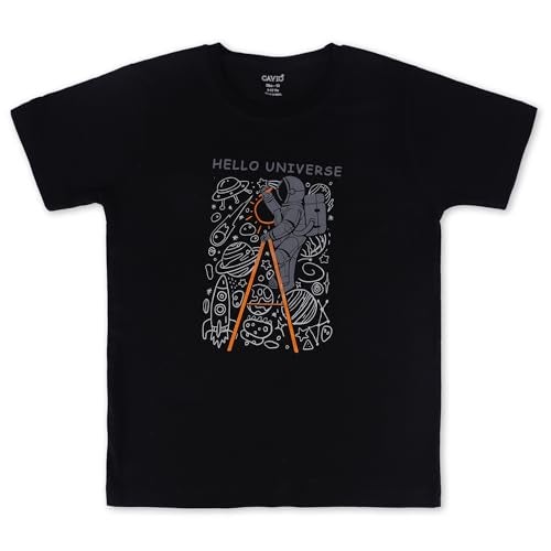 CAVIO Boys Regular Fit Casual Cotton Shirt and T-Shirt Grey - Image 2