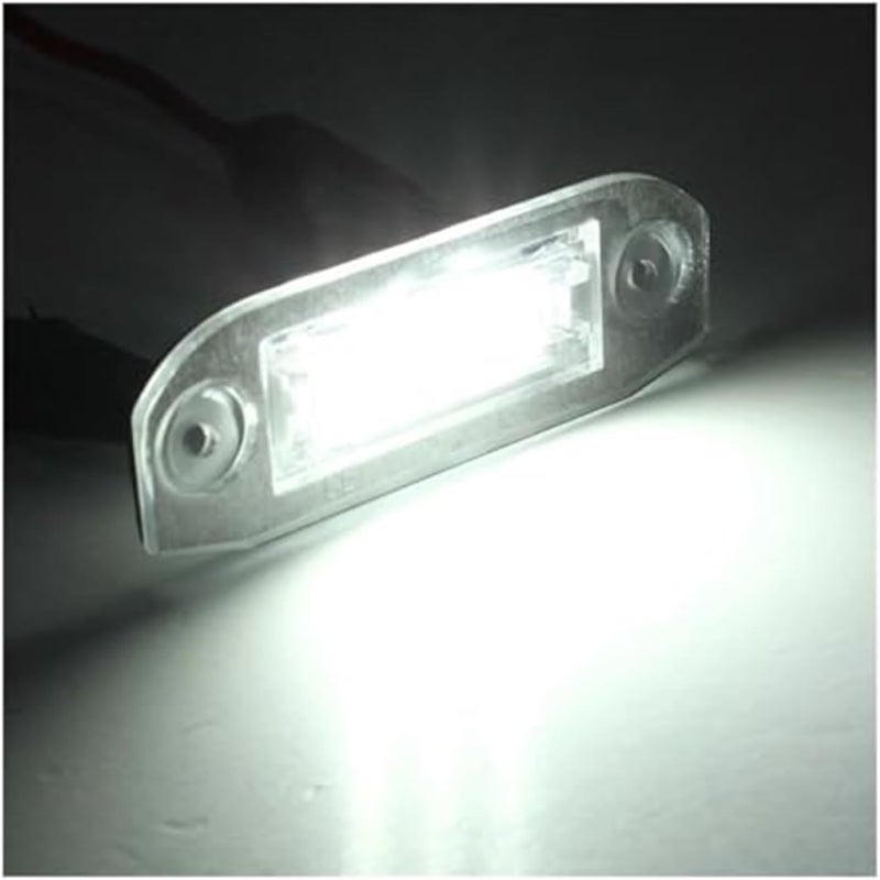 Vuzmode 2Pcs White License Plate Light for Volvo - Image 2