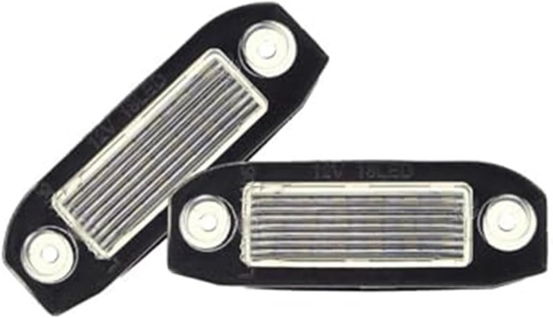 Vuzmode 2Pcs White License Plate Light for Volvo - Image 1