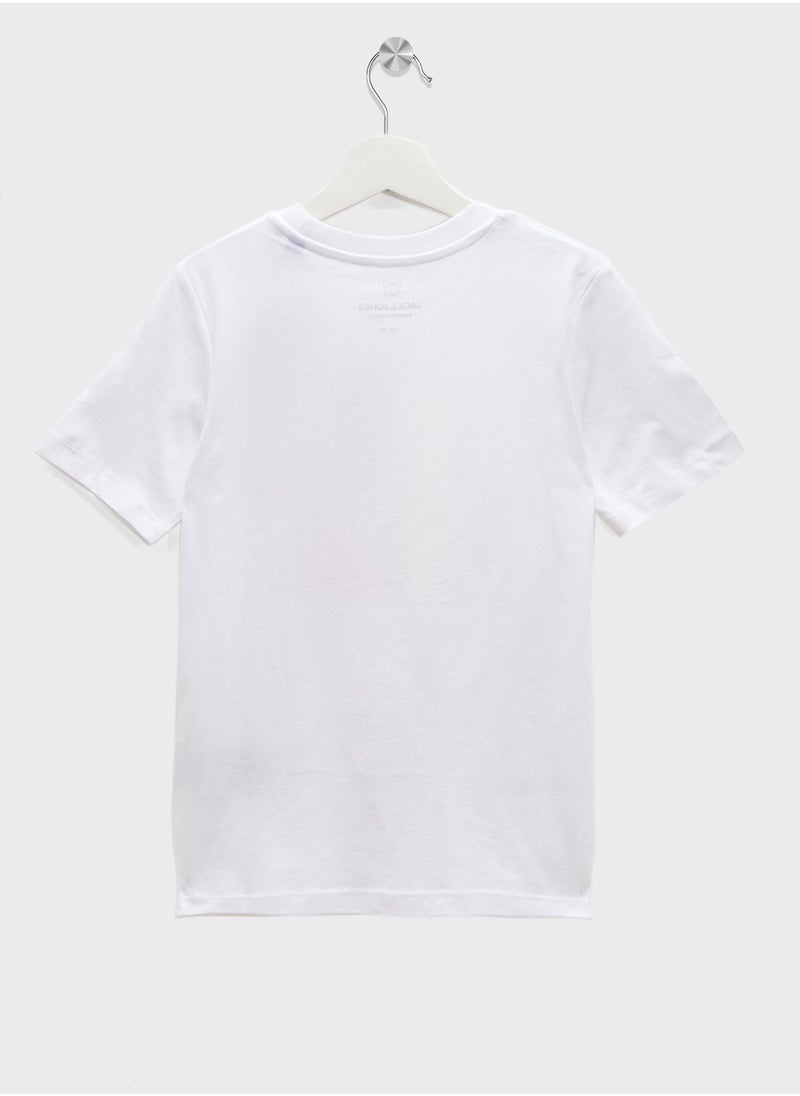 Jack & Jones Junior JORVARENNA PHOTO TEE SS CN FST JNR  - Image 2