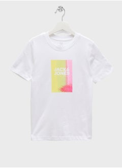 Jack & Jones Junior JORVARENNA PHOTO TEE SS CN FST JNR  - Image 1