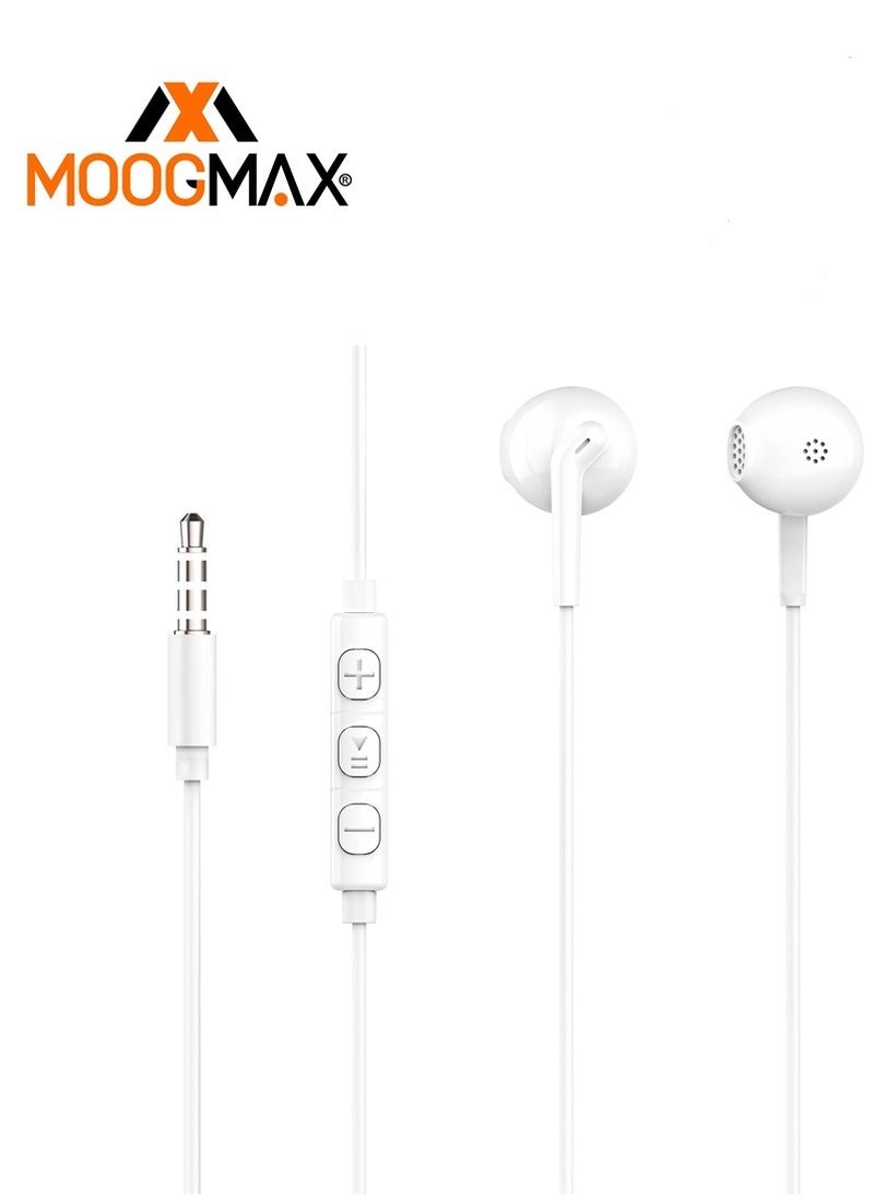 MOOGMAX Moog Max wired headphone, white color  - Image 2