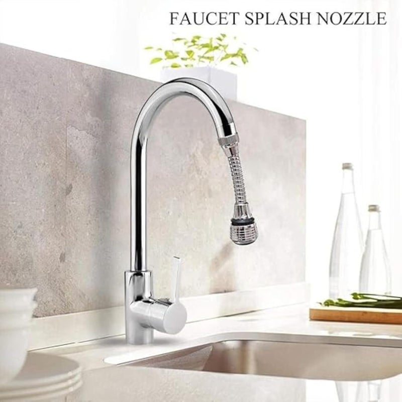 Flexible Faucet Aerator Extension Water 360Degree Swivel  - Image 2