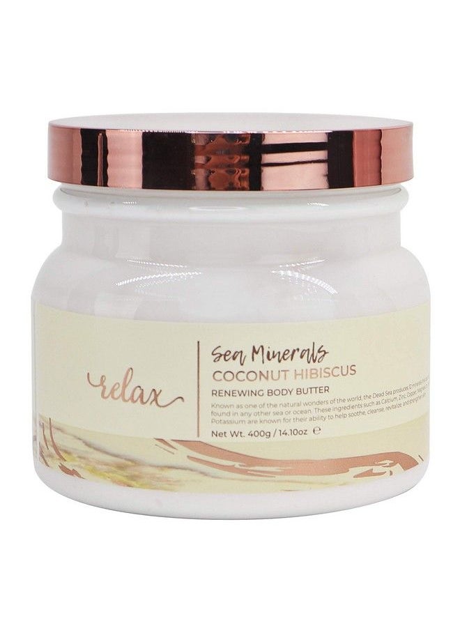 Manna Kadar Sea Minerals Coconut Hibiscus Body Butter Manna Kadar Beauty  - Image 1