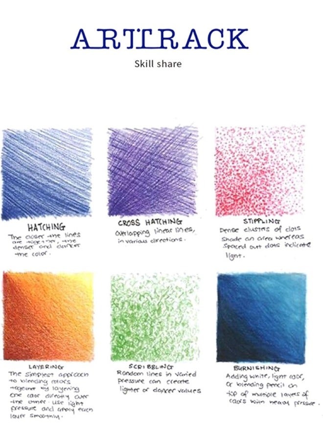 18 Colouring Pencils Set, Professional Coloured Pencils For Coloring Books, Soft Core, Ideal For Drawing Blending Shading, Color Pencils Set Colouring Pencils - Image 3