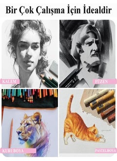 Artlantis Sketchbook A3 Spiral 50 Sheets 1 Piece 100 gr 297X420 mm Sketchbook Top Opening Ezkiz Notebook  - Image 4