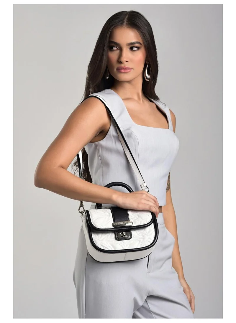 Carmen Steffens  Top Handle White Bianco Bag for Women | Best Price UAE