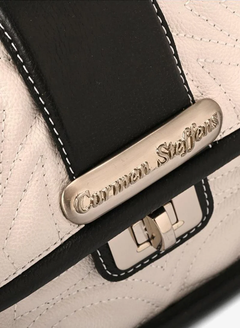 Carmen Steffens  Top Handle White Bianco Bag for Women | Best Price UAE