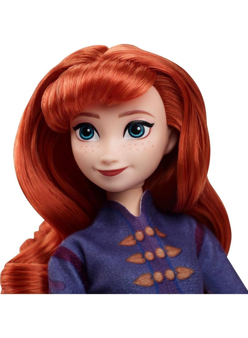Disney Frozen Anna Ice Skater Fashion Doll with Removable Dress, Ice Skates & Accessories Inspired by Frozen: Winterfest - Image 3