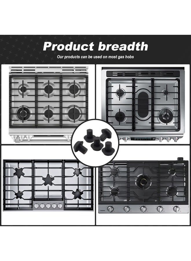 superbobi Rubber Grate Feet Kit for Bosch/Thermador 413552 - Stove Range Grates-16 Pack - New - Image 5