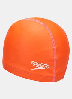 speedo Pace Swimming Cap Orange  - Image 2