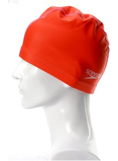 speedo Pace Swimming Cap Orange  - Image 5
