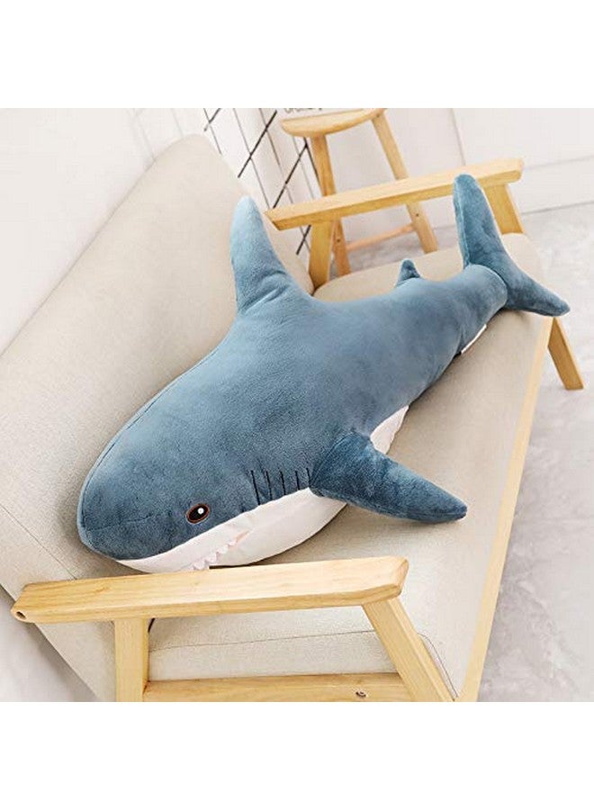 JULAN 31Inch Giant Plush Shark Toy Pillow,3D Giant Shark Stuffed Animal,Soft Shark Cushion Pillow Shark Stuffed Toy Throw Pillow For Children’S Pillow Boys And Girls Room Decoration Bedtime Gift (80Cm) - Image 5