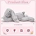 BENINY Large Bunny Stuffed Animal 31 Giant Easter Rabbit Plush Toy for Girls Boys Kids Big Cuddly Gift for Girl Chirstmas Birthday - Image 4
