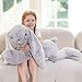 BENINY Large Bunny Stuffed Animal 31 Giant Easter Rabbit Plush Toy for Girls Boys Kids Big Cuddly Gift for Girl Chirstmas Birthday - Image 2