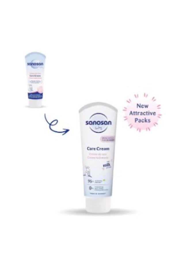 سانوسان كريم سانوسان للعناية بالأطفال مع بروتين الحليب - كريم مرطب يومي للوجه والجسم - Image 4
