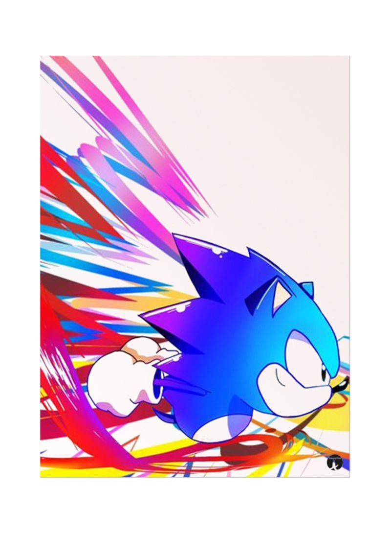 RKN The Video Game Sonic Mouse Pad Multicolour
