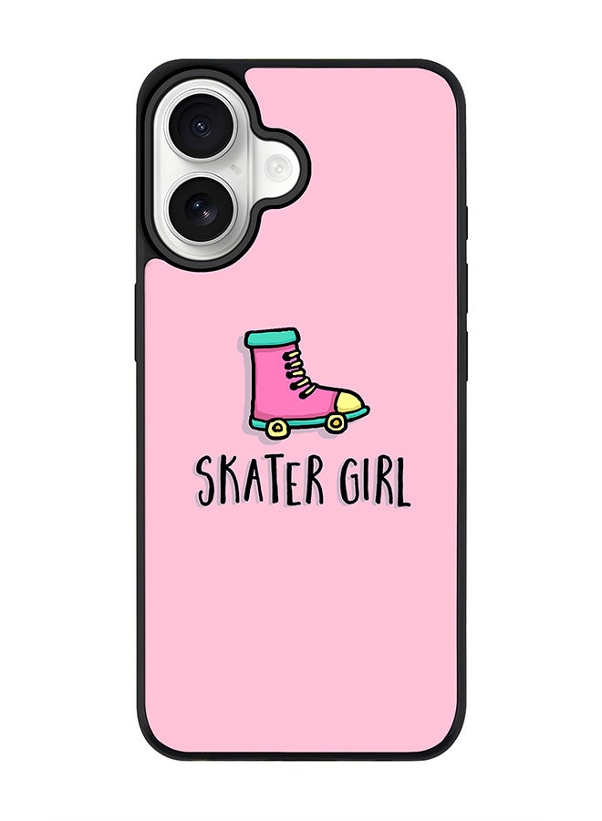 Stylizedd iPhone 17 Case, [Compatible with MagSafe] Slim Magnetic cover Phone Case iPhone 17 -Skater Girl - Image 1