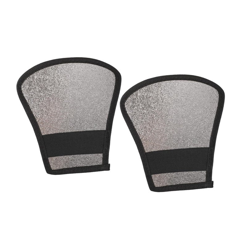 2Pcs Silver White Softbox Light Diffuser Reflector For Speedlight Flash Reduces Shadows - Image 2