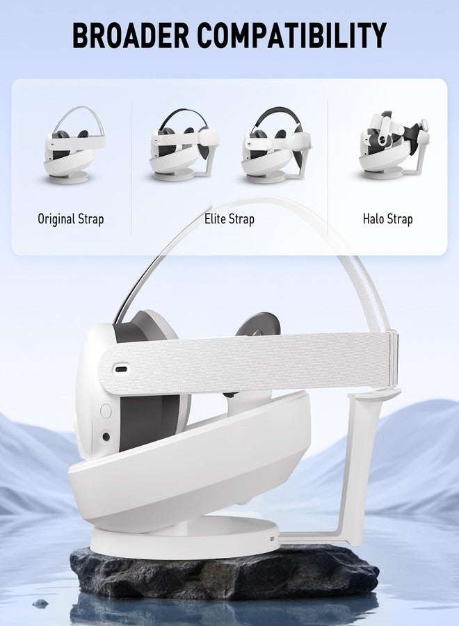 PRISMXR Carina D1 Magnetic Charging Dock Compatible with Meta Quest 3, Effortless Drop-and-Charge Station, Space-Saving (No-Beeping Model), NOT Compatible with Quest3S - Image 4