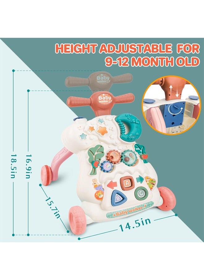 Topyich Baby Push Walker with Musical Play Table, Speed & Height Adjustable Learning Walker for Baby for 12 Month and Up  - Image 2