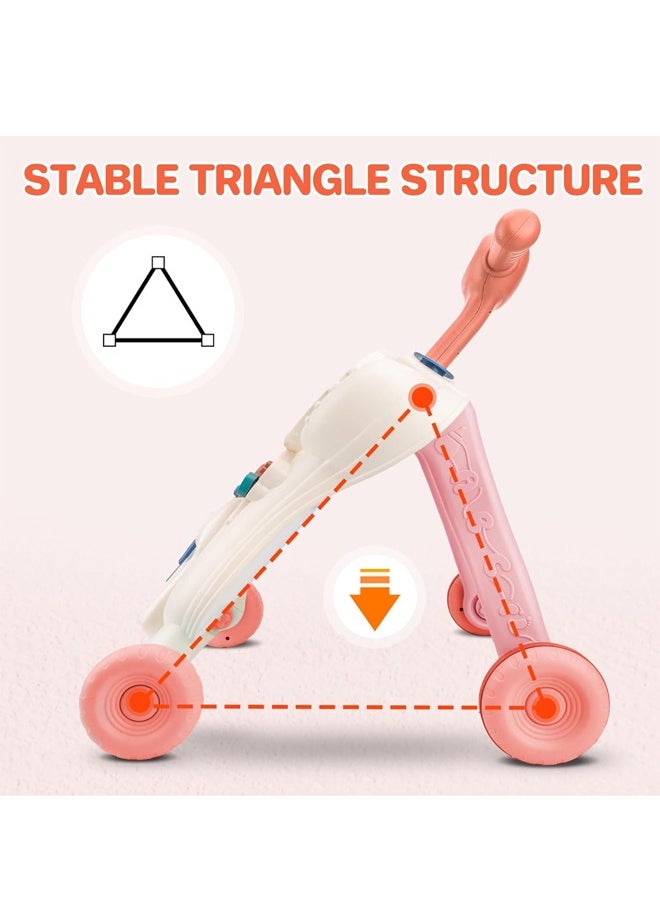 Topyich - Baby Push Walker with Musical Play Table, Speed & Height Adjustable Learning Walker for Baby for 12 Month and Up - Image 1