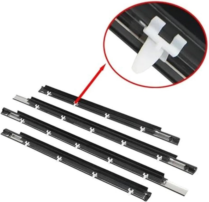 Yurefax Window Door Seals for Toyota Sequoia 2001-2007 - Image 5