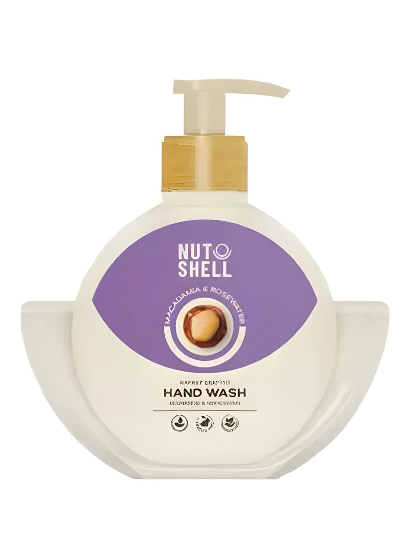 NUT SHELL Macadamia & Rose Water Hand Wash - 375 Ml