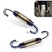 waswale 2 PCS Motorcycle Exhaust Muffler Spring 40 mm60 mm Extended Range Stainless Steel Exhaust Reinforced Spring Hook Retrofit Parts for Riding Motorcycles Scooters ATVs Half Blue - Image 2
