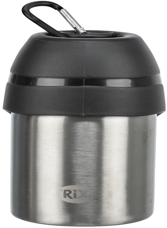 تريكسي زجاجة تريكسي مع وعاء، مصنوعة من الفولاذ المقاوم للصدأ/البلاستيك، سعة 0.3 لتر - Image 1