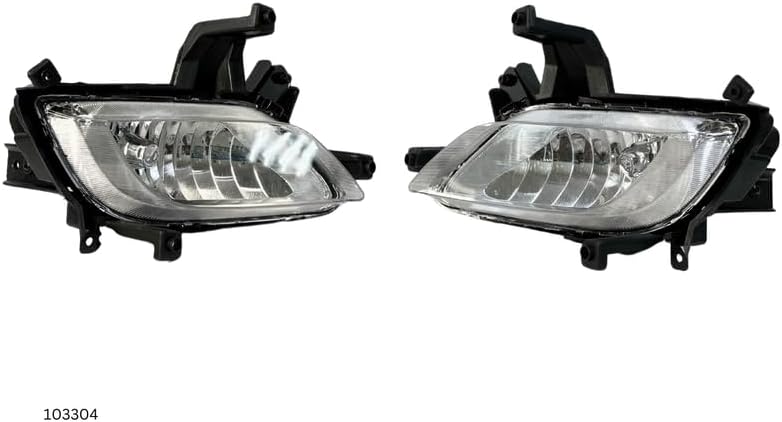 VISH Aftermarket Fog Lamp Set for Cerato 2014-2016 - Compatible Replacement Assembly - Image 2