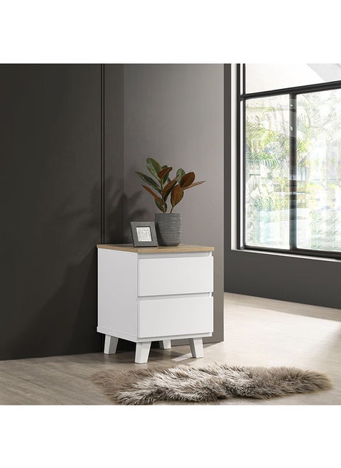 Kulltorp Plus 2-Drawer Nightstand With Legs 40 x 51.4 x 40.5 cm