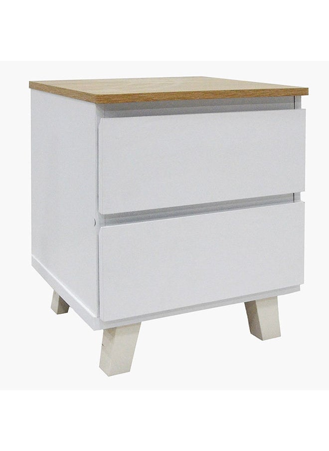Home Box - Kulltorp Plus 2-Drawer Nightstand With Legs 40 x 51.4 x 40.5 cm - Image 1