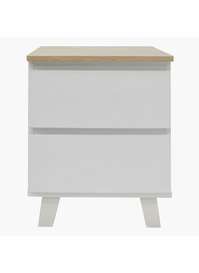 Home Box - Kulltorp Plus 2-Drawer Nightstand With Legs 40 x 51.4 x 40.5 cm - Image 1