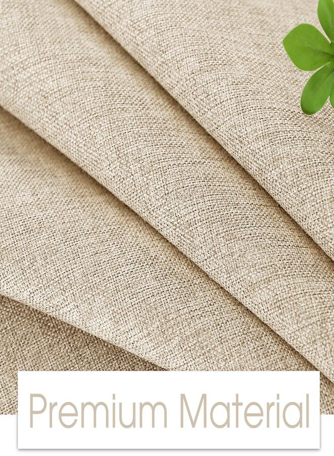 Joywell حامل جهاز تحكم عن بعد بيج من جويويل، منظم كرسي استرخاء، منظم أريكة، منظم مسند ذراع الأريكة، قماش كتان، لون بني فاتح، منظم كرسي أريكة بذراعين مع 6 جيوب تخزين للمجلات والأجهزة اللوحية والهواتف وأجهزة الآيباد - Image 3