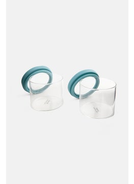 Nanette lepore 2 Piece Set Of Glass Jar With Stackable Glass Lid  - Image 2
