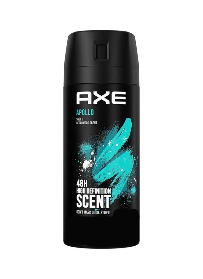 Axe Apollo 48 Hour Fresh Body Spray 150ml 