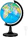 Wizdar 55 World Globe for Kids Learning Educational Rotating World Map Globes Mini Size Decorative Earth Children Globe for Classroom Geography Teaching Desk and Office Decoration55 inch - Image 4