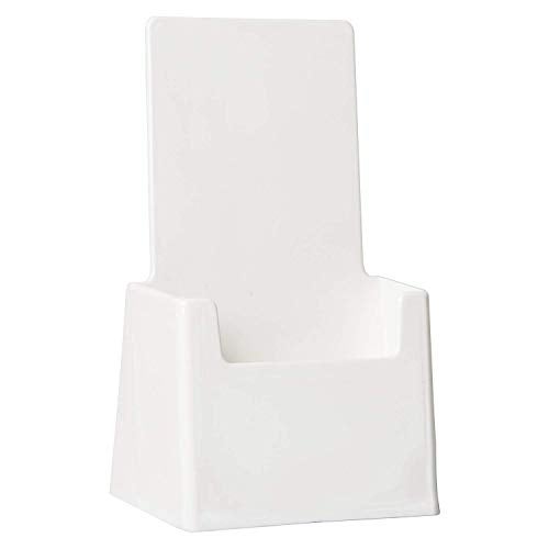 Clear-Ad - Acrylic Trifold Brochure Holder - Rack Card Display - Pamphlet Stand - LHF-S100 (Single Pack) - Image 2